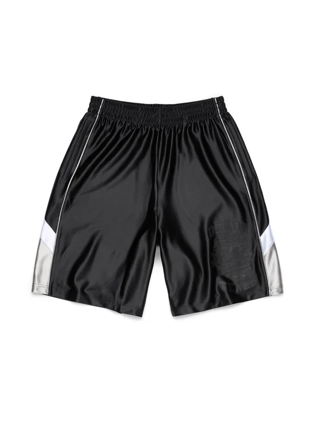 Denim U Basketball-Shorts, Schwarz