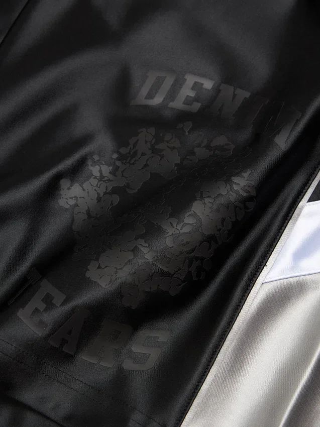 Denim U Basketball-Shorts, Schwarz