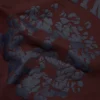 Denim U Hoodie mit Einsätzen und Reißverschluss, braun