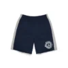 Denim U Paneled Sweatshort Marineblau