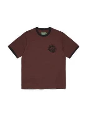Denim U Ringer T-Shirt Braun
