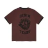 Denim U Ringer T-Shirt Braun