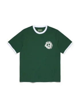 Denim U Ringer T-Shirt Grün