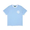Denim U Ringer-T-Shirt Hellblau