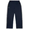 Denim U Strass-Jogginghose Marineblau