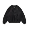 Denim U Warm-up-Pullover, schwarz