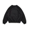 Denim U Warm-up-Pullover, schwarz