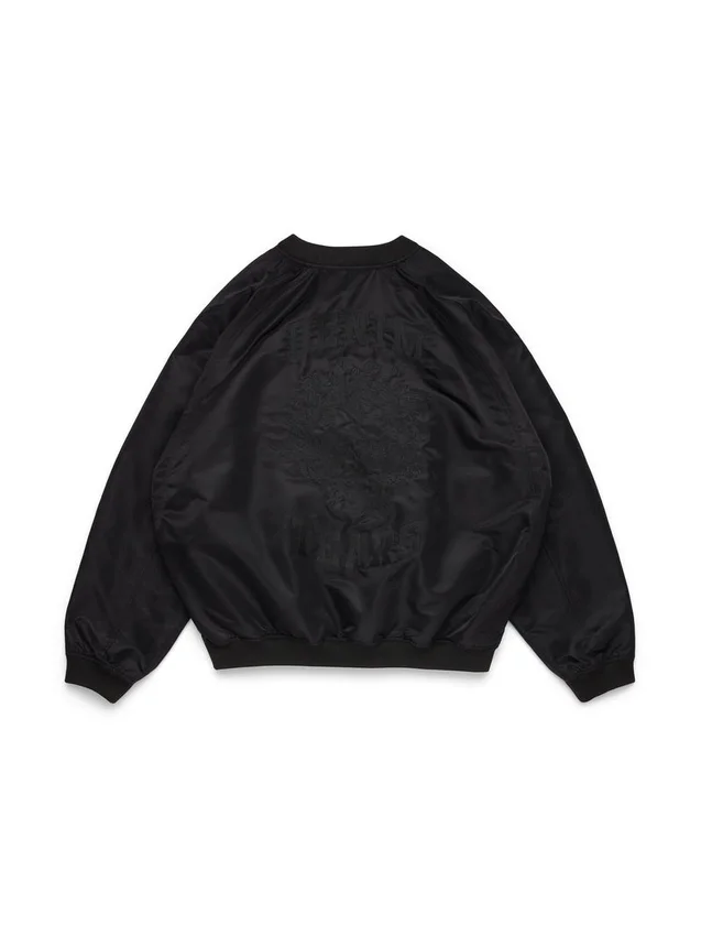Denim U Warm-up-Pullover, schwarz