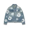 Denimjacke „Cotton Wreath“ in heller Waschung