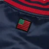 DT Baseball-Varsity-Jacke, marineblau