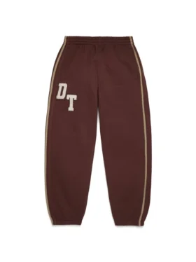 DT-Chenille-Jogginghose, braun