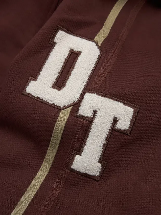 DT-Chenille-Jogginghose, braun