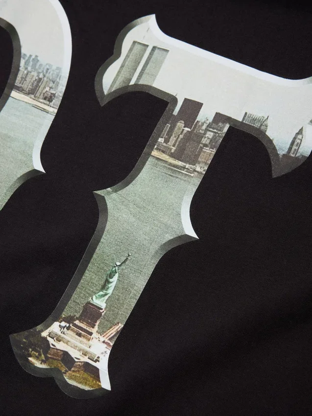 DT City-T-Shirt, schwarz