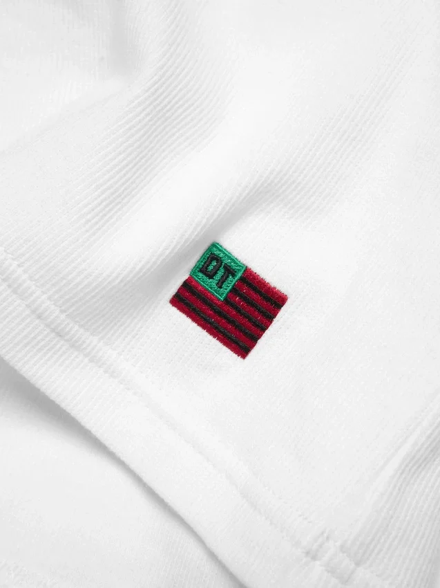 DT Flag 3er-Pack geripptes Tanktop, weiß