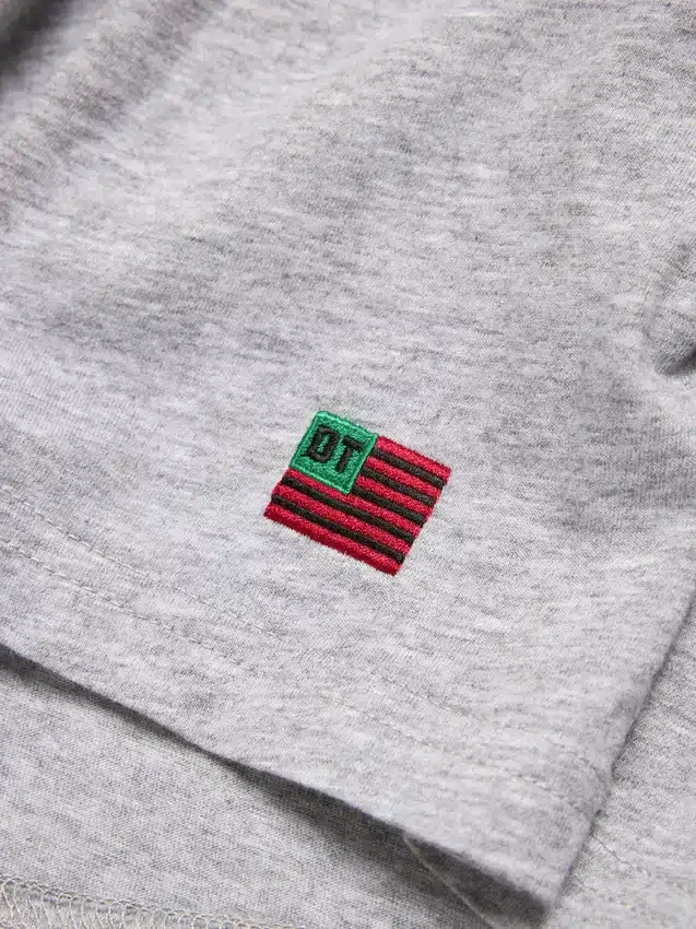 DT Flag 3er-Pack Langarm-T-Shirt Grau