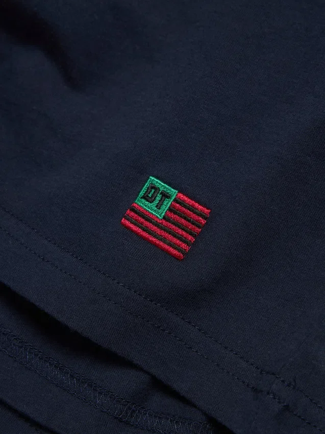 DT Flag 3er-Pack T-Shirts Marineblau