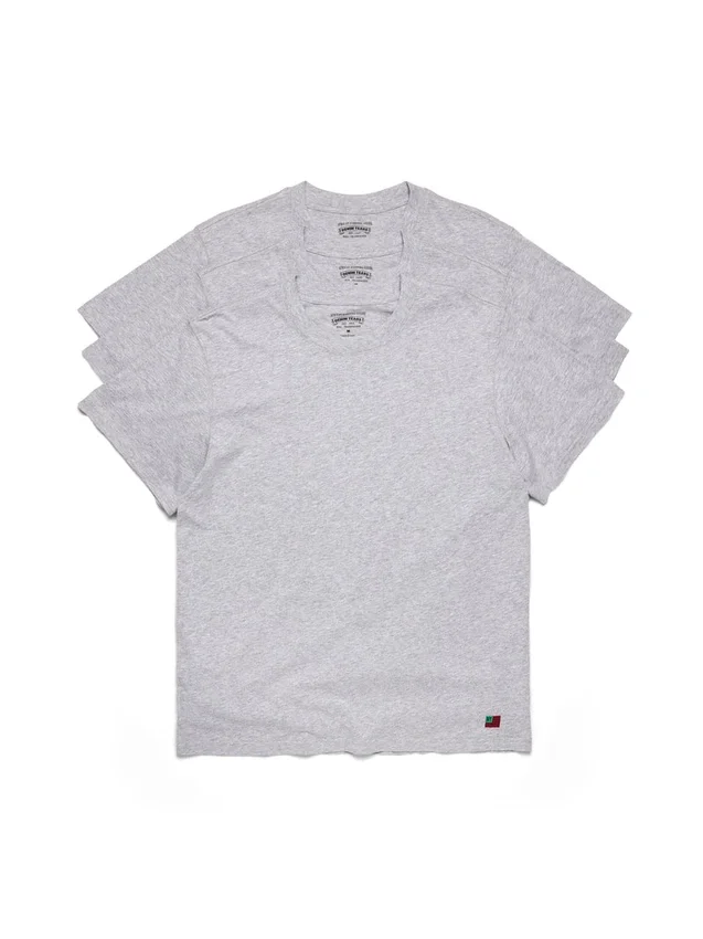 DT-Flag-T-Shirt-3er-Pack, grau