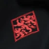 DT Sport Color-Blocked-Rundhals-Sweatshirt Schwarz