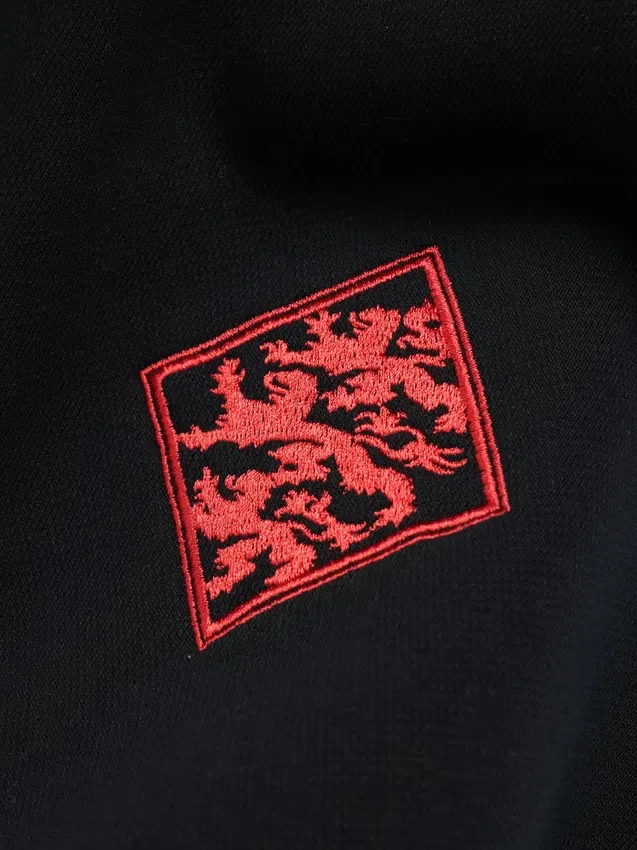 DT Sport Color-Blocked-Rundhals-Sweatshirt Schwarz