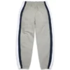DT Stripe Jogginghose mit offenem Saum, grau