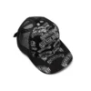 DT Trucker-Cap mit Stempel-Muster, schwarz