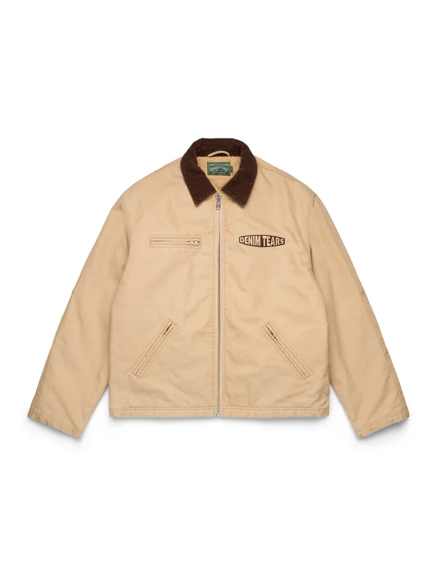„Every Tear Is A Star“-Arbeitsjacke, Khaki
