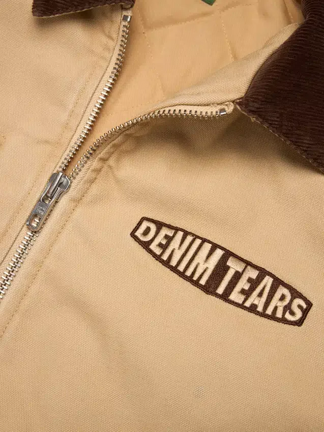 „Every Tear Is A Star“-Arbeitsjacke, Khaki