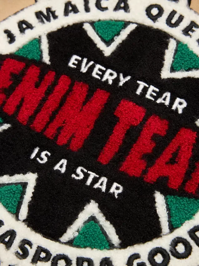 „Every Tear Is A Star“-Arbeitsjacke, Khaki
