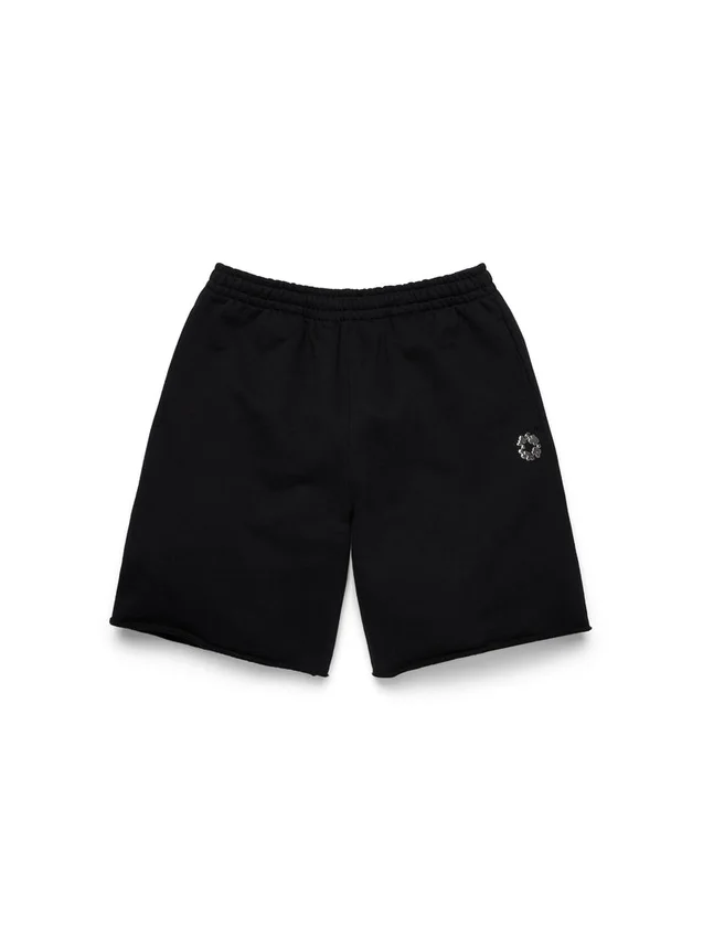 Gel Wreath Sweatshorts Schwarz
