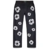 Gerade „Cotton Wreath“-Denim-Jeanshose mit Selvedge