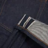 Gerade Denim-Hose mit Webkante