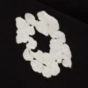 Große Baumwoll-Canvas-Tasche mit „Cotton Wreath“-Motiv