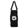 Große Baumwoll-Canvas-Tasche mit „Cotton Wreath“-Motiv