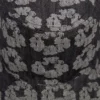 Jacquard-Wreath-Bucket-Hat, gewaschen, schwarz