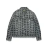 Jacquard-Wreath-Denim-Jeansjacke