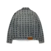 Jacquard-Wreath-Denim-Jeansjacke