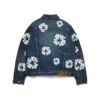Jeansjacke aus Cotton Wreath-Denim, dunkle Waschung
