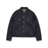 Jeansjacke mit Webkante