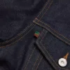 Jeansjacke mit Webkante