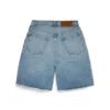 Jeansshorts in heller Denim-Waschung