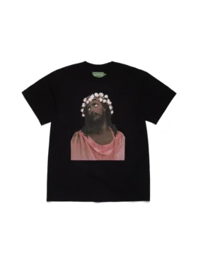 Jesus-T-Shirt, schwarz