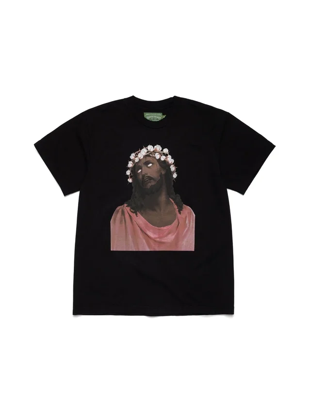 Jesus-T-Shirt, schwarz