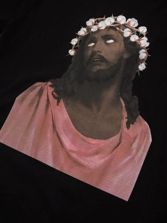 Jesus-T-Shirt, schwarz