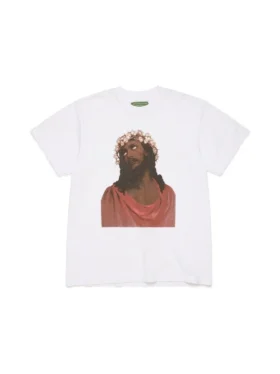 Jesus-T-Shirt, weiß