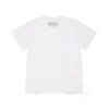 T-Shirt mit Kranz-Flaggen-Motiv, weiß