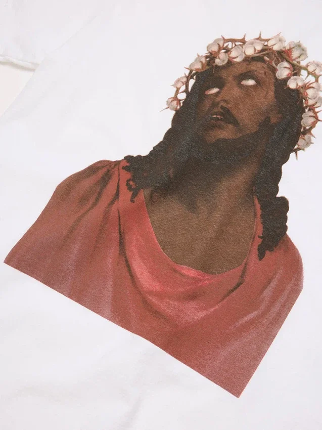Jesus-T-Shirt, weiß