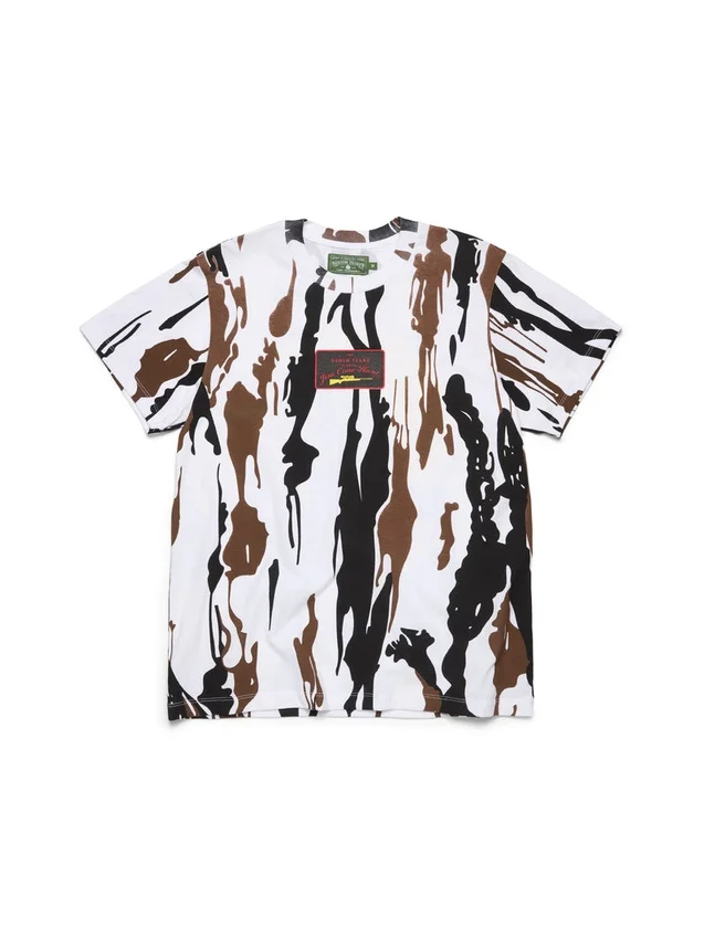 „Jim Crow Hunt“-T-Shirt, weiß, Camouflage