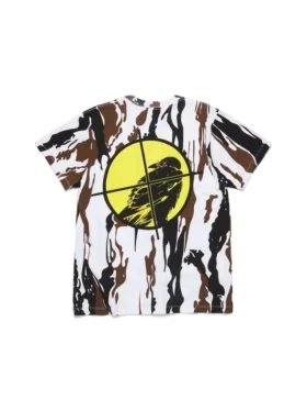 „Jim Crow Hunt“-T-Shirt, weiß, Camouflage