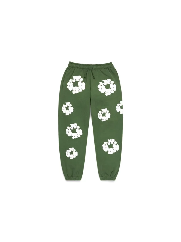 Kinder-Cotton Wreath Sweatpant, grün