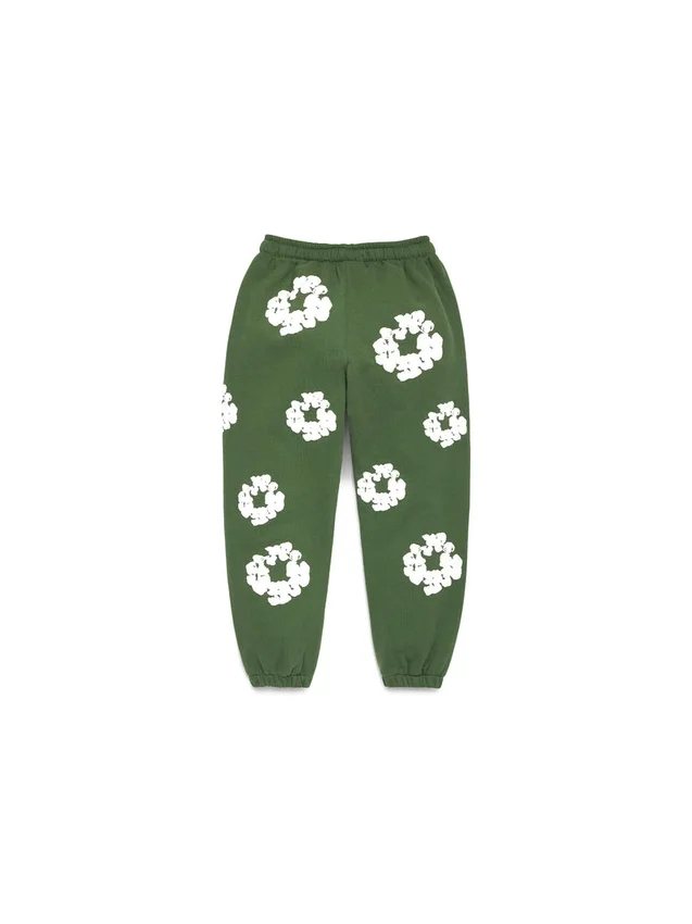 Kinder-Cotton Wreath Sweatpant, grün